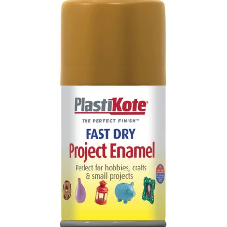 Fast Dry Copper Enamel Aerosol Spray - 100ml by PlastiKote, Model PKT138S (1/2)
