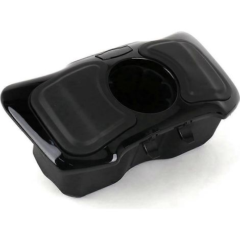 Boîte à gants de moto avec porte-gobelet pour noir-- (1/5)