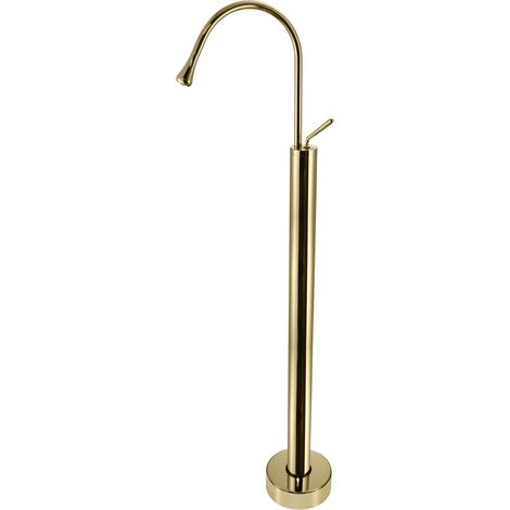 Mexen Dorado grifo de lavabo independiente, dorado - 747334-50 (1/2)