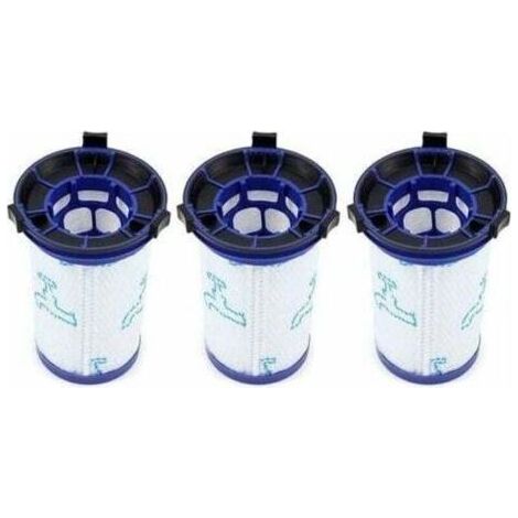 Lot de 3 Filtre de remplacement pour Rowenta Air Force 360 / X-Pert Essential 260 Aspirateur sans fil RH9037 RH9038 RH9039 RH9051 RH9057 RH9079 RH9081 RH9086 (Alternative au ZR009001)--TRIMEC
