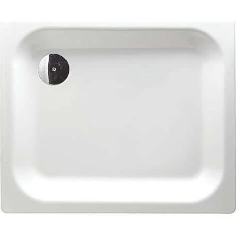Receveur de douche ERAM rectangulaire 900x65x750 mm acier émaillé, blanc (1/2)