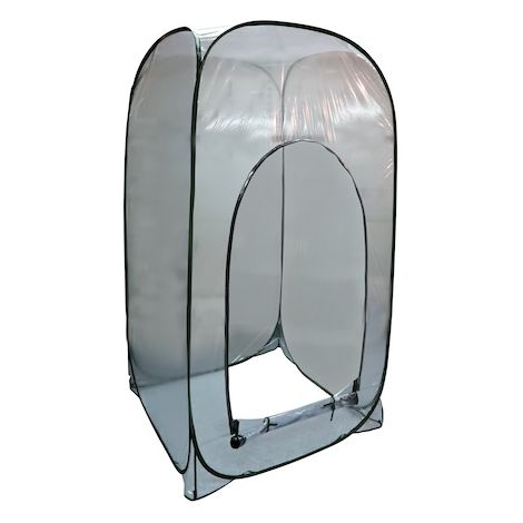 Facil-Serre - haute mini serres - L.100xP.100CMxH.185 cm - Housse PVC Jany