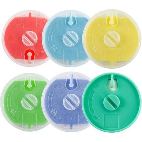 6 cartuchos de repuesto para neutralizadores de olores, Compatibles con Shark AZ3002, AZ3000, HZ3000, HZ3002, IZ862H, IZ562H, ZD550 (1/5)