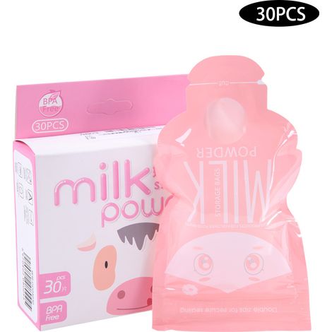 Sachet de conservation jetable, sûr, antistatique, portable et léger pour le lait en poudre (30 pièces) (1/5)