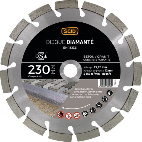 Beton-Granitscheibe Mittelklasse 230 22,23
