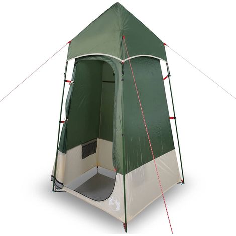 Tente de toilette vert imperméable (1/5)