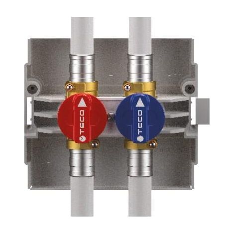 Kit manopole di ricambio blu e rossa k4.3 teco ka00k40004
