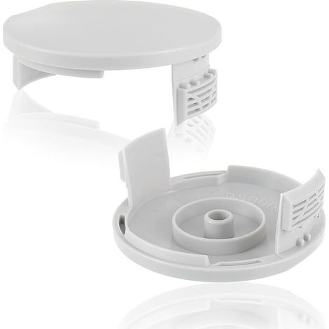 Lot de 2 couvercles de bobine pour tondeuse à gazon, couvercle de bobine de remplacement RAC122 pour coupe-bordures Ryobi RLT4027, RLT4125, RLT5027, RLT6030, RLT5127, RLT6130 (1/5)