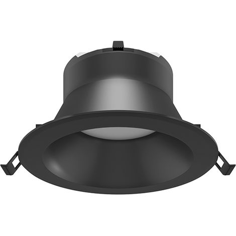 Mini Thessis Recessed 15W Faretto LED da Incasso 90º CCT Switch 3000K/4000K/5000K Finitura Nero Opaco per Interni - Beneito & Faure