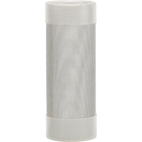 Grille de filtration inoxydable pour aquarium, maille fine à pores serrés, protection d'aspiration pour pompe, cache-filtre pour crevettes et poissons, couvercle robuste et durable. (1/5)