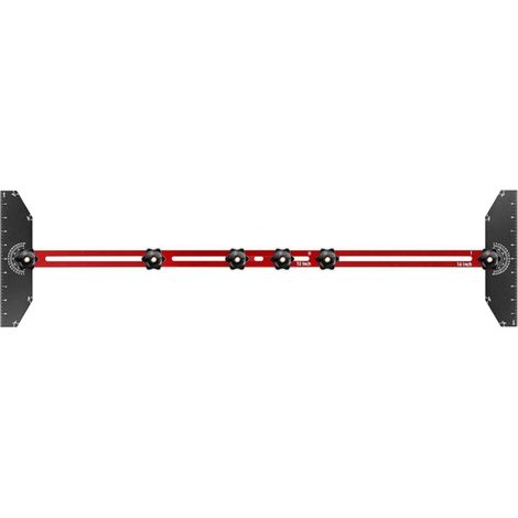 Beyamis Gabarit mesure pour marches escalier - Alliage aluminium réglable coulissant (1/5)