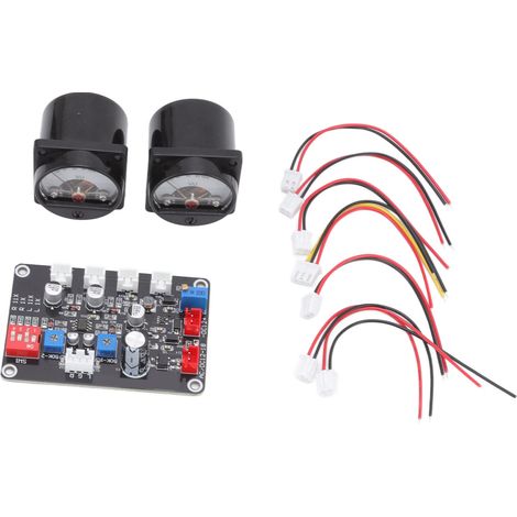 2 pièces VU-mètre pour amplificateur audio avec carte pilote, 12V-18V, pour studio d'enregistrement (1/5)