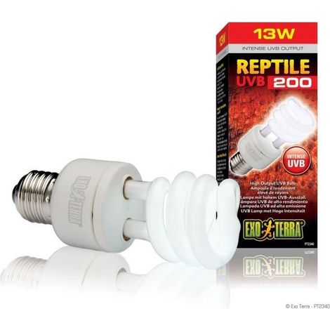 Ampoule Reptile UVB 200 13W Exo Terra