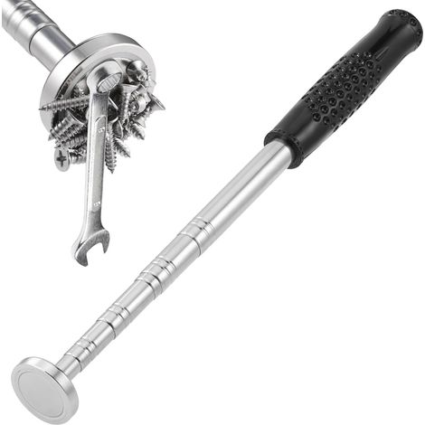 Aimant Telescopique, Résistance Bâton magnétique télescopique Capacité de Charge de 35LB, Outil de Ramassage Magnétique 23-104cm, Durable Aimant Mecanique Auto, Outils de Mécanicien pour Hommes (1/5)
