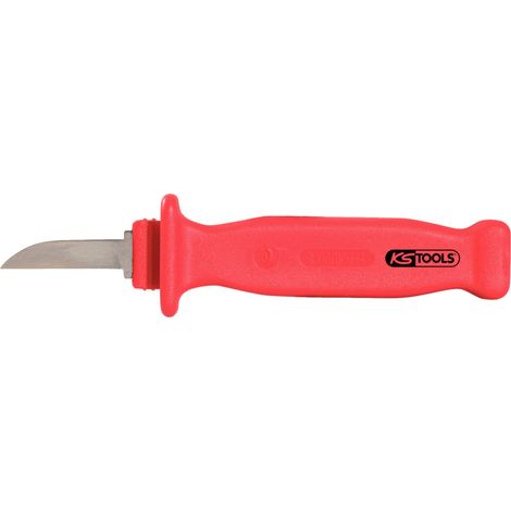 KS Tools Kabel-Abisoliermesser mit Schutzisolierung, 200mm - 117.1396 (1/4)