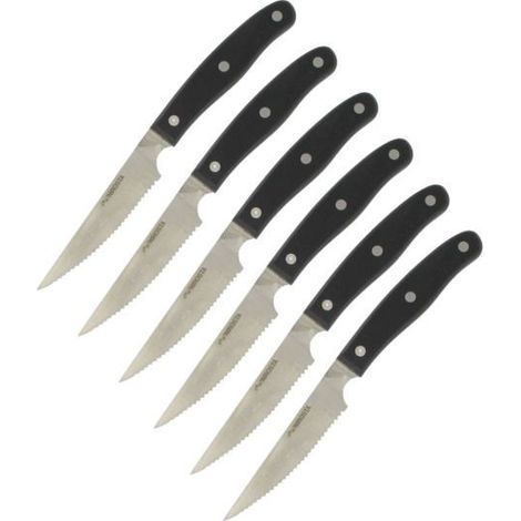 6er Set Steakmesser - NIROSTA - 22 cm