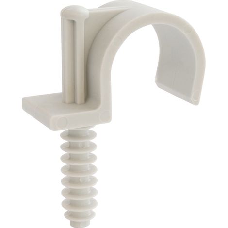 Lot de 10 clips simples pour tubes de D25mm (1/5)
