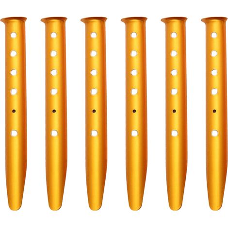Piquets De Tente En Aluminium - Forme En U - Pour Neige Et Sable - 6 Pièces (1/5)