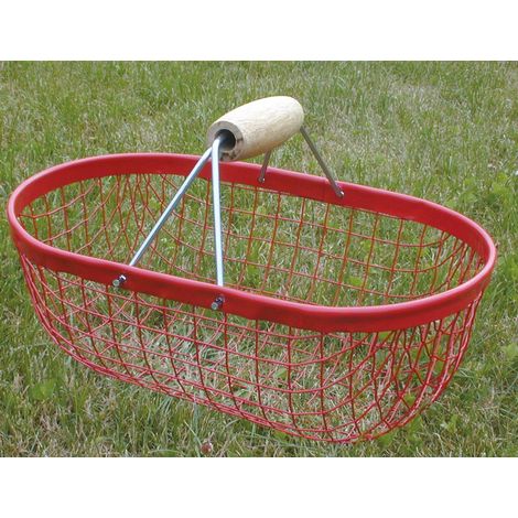 Kit Panier Galva Rama 15l Rouge Panier Galvanisé Robuste Et Polyvalent - Masy
