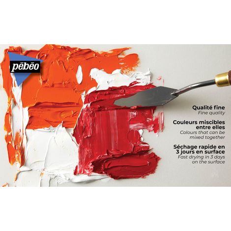 PEBEO Fine Studio XL Colore ad Olio per Pittura, Marrone (Ombra Bruciata), 200 ml (1/5)