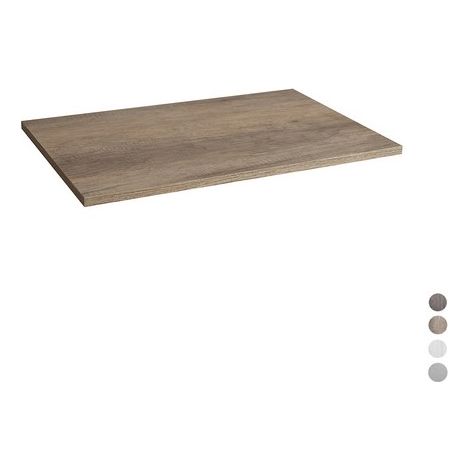 TOP IN LEGNO PER BASE MOD. UNIKA Misura: cm 100x46x1,8 Olmo Naturale