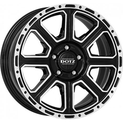 Jante DOTZ Acier Kalahari dark 18 pouces - 5 Trous - 8x18 5x120 ET42 AL65,1 (1/2)