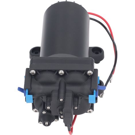 Membranpumpe, selbstansaugend, 20,8 l, maximaler Förderstrom 5,5 GPM, 70 PSI, 12 V DC, für Bewässerung, Wohnmobile und Boote (1/5)