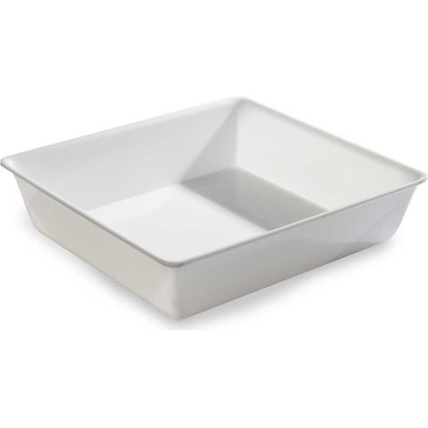 Plateau en Plexiglas gastronorme GN 2/3 354x325x80mm Blanc - Matériel CHR Pro
