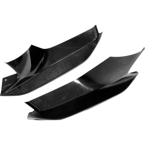Paar Frontstoßstangen-Splitterklappen aus Trockencarbon, passend für F90 M5 2018-2019 (1/5)