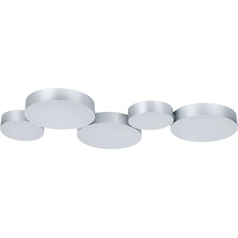 LED Deckenlampe LUGA Metall Silber (1/5)