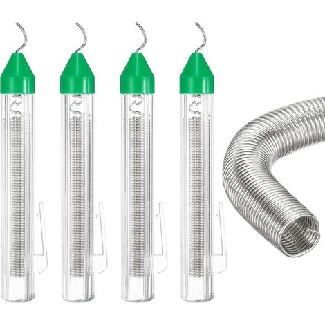 4 Stk Lötzinn Mit Flussmittel 1.2mm Durchmesser Bleifreies Lötzinn Flussmitteldraht 20g Jede Tragbarer Flussmittel Zinndraht Rohs Für Elektrisches Löten Leiterplatten DIY Schweißen (1/5)