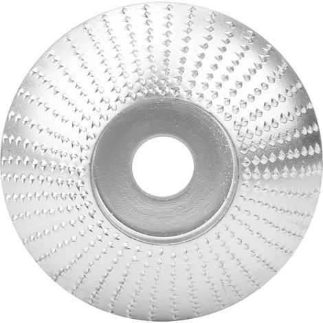 Disco abrasivo in metallo duro da 80 mm per smerigliatrice angolare, foro da 16 mm, elevata resistenza, finitura rapida su legno e plastica. (1/5)