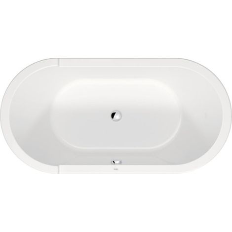 Duravit Starck bañera ovalada, exenta, 2 respaldos inclinados, (1/4)