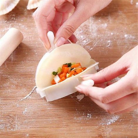 Moules à raviolis chinois pratiques et créatifs, ensemble de trois pièces, rouleaux à pâtisserie, ustensiles de cuisine. (1/2)