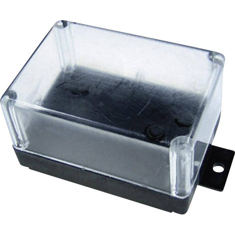 Kemo G021 Contenitore universale 72 x 50 x 40 Termoplastico Nero, Trasparente 1 pz.