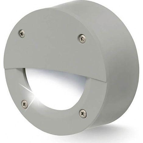 Balise LED extérieure surface CCT "EXTRALETI 100 EL - FUMAGALLI" - Gris