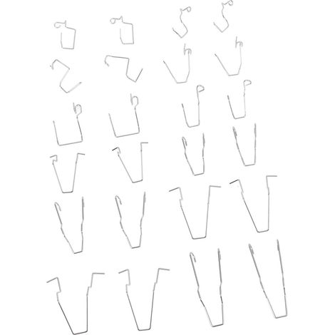 Glühlampenclip aus Edelstahl, 24 Stück, rostfrei, universell, Scheinwerfer-Haltefeder für H1 H3 H4 H7 Glühlampen. (1/5)