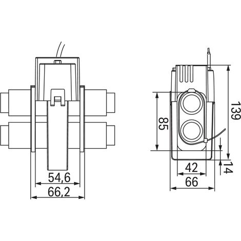WAGO Kabelumbau-Stromwandler 600A/5A 0.5VA Kl.0.5 855-5105/600-000