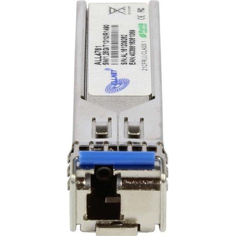 Módulo de conmutación ALLNET ALL4761 SFP (Mini-GBIC), 1000 Mbit, WDM (Bidi)/LC, Tx1310 nm/Rx1490 nm, 9 u, 20 km,