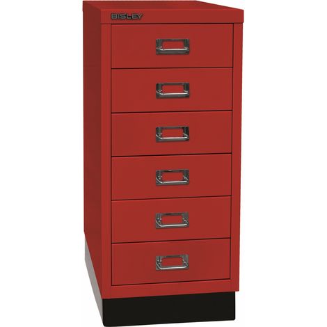 BISLEY MultiDrawer Schubladenschrank     Kardinalrot (1/5)