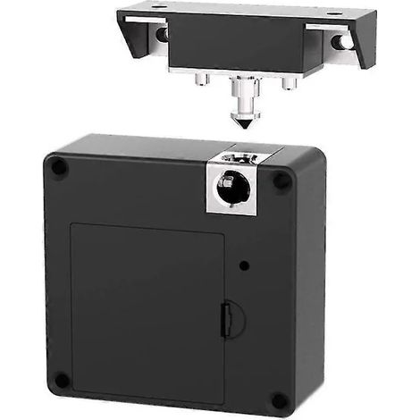 Tiroir de données sans trous, serrure de meuble Bluetooth invisible, serrure électronique intelligente BRILVIBERA (1/5)