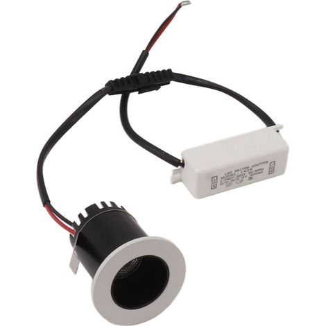 3W recessed ceiling spotlights, aluminum alloy LED lighting with heat dissipation, 85-265V, for home and hotel use (1/5)