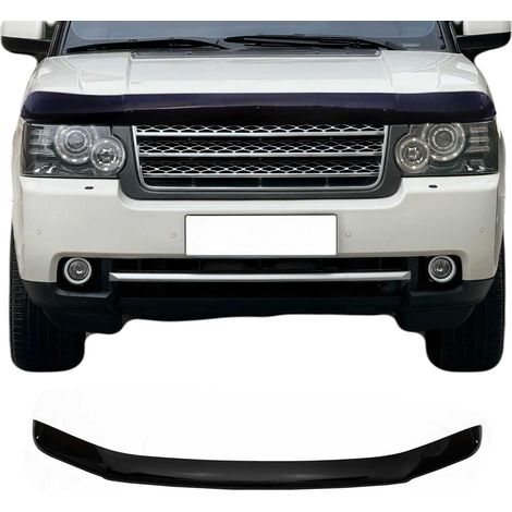 Deflecteurs d'air capot de voiture Protection pour Land Rover Freelander 2006-2014 Acrylique foncé Noir (1/5)