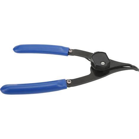 Pince à circlips réglable 8 pouces, intérieur/extérieur, démontage de bagues de retenue, outil de réparation auto 45°
