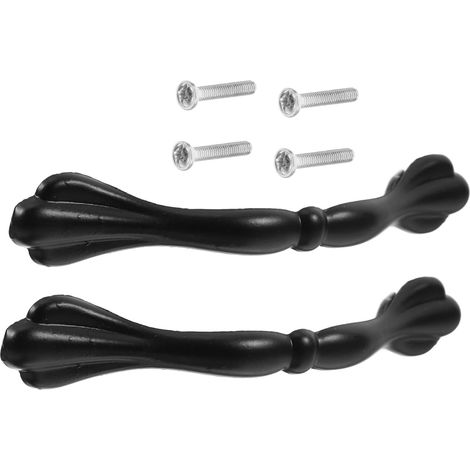 2 Pieces Bathroom Cabinets Hardware Wardrobe Cabinet Dresser Handles (1/5)