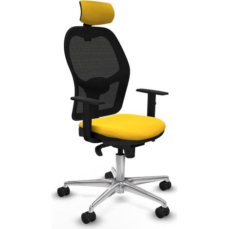 piqueras-y-crespo Jorquera Ergonomische Bürostuhl Gelb (1/3)