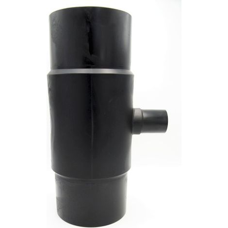 T 90° Red LS PE100 SDR17 PN10 d110-d63