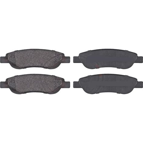 KIT PASTIGLIE FRENO ANTERIORI compatibile con PEUGEOT 107 (PM,PN) / PASTIGLIE FRENANTI AUTO OEM P 61 081, / SOSTITUZIONE DIRETTA / BASSA POLVERE / SILENZIOSO