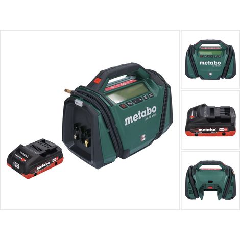 Metabo AK 18 Multi Compresor sin cable 18 V 11 bar + 1x batería 4,0 Ah - sin cargador (1/5)