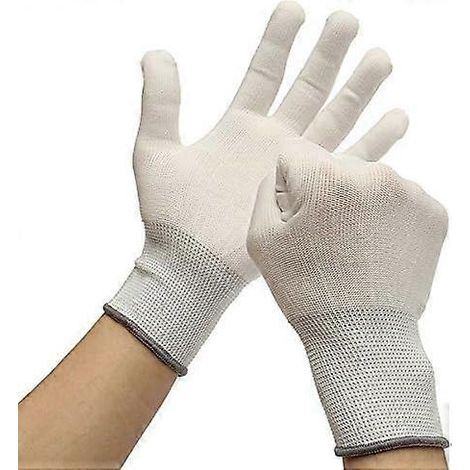 10 paires de gants en coton pour emballage, outil dédié à la pose de films adhésifs en vinyle pour vitres de voiture (1/5)